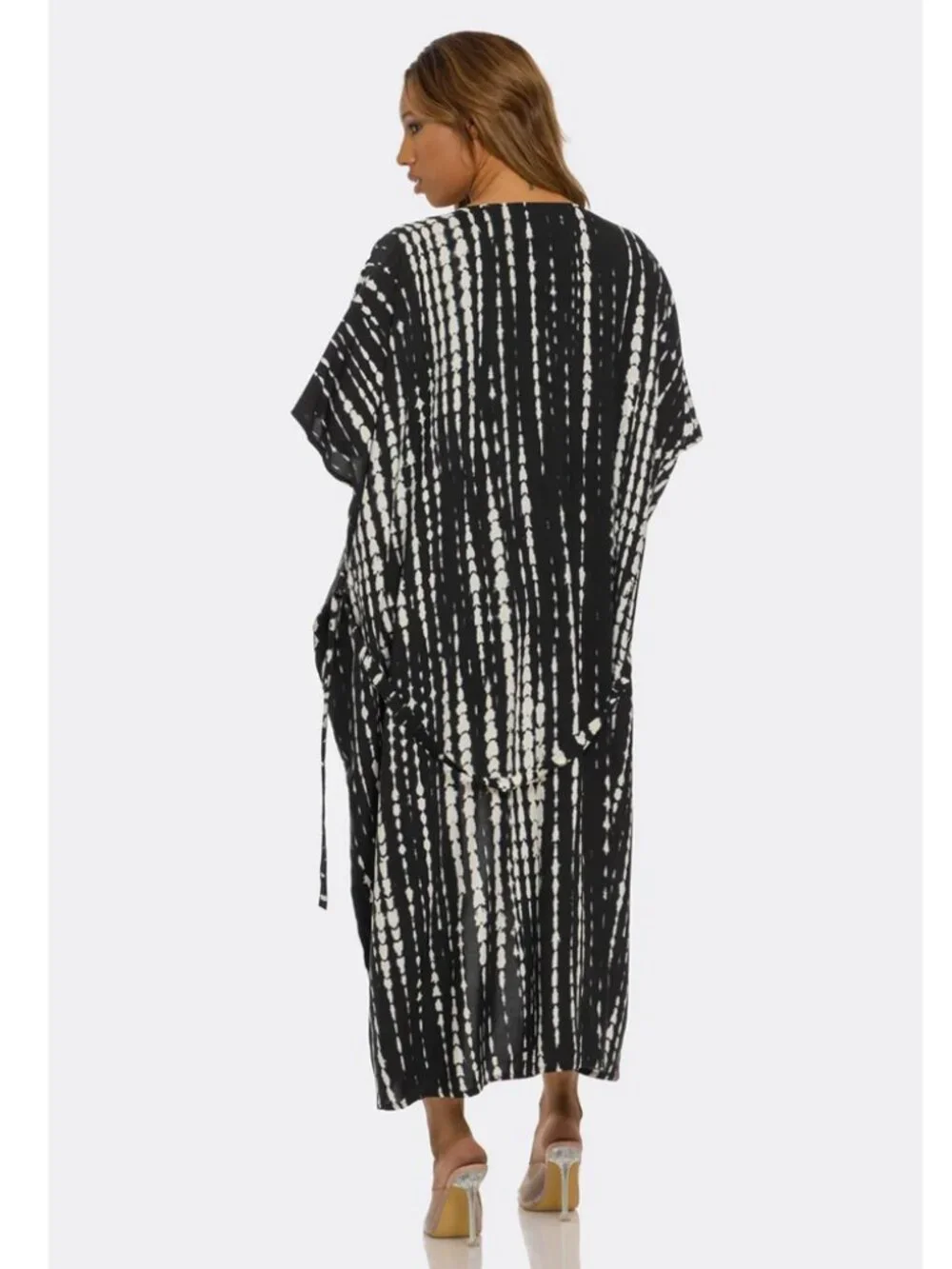 Tie Dye Maxi Beach Cover Up